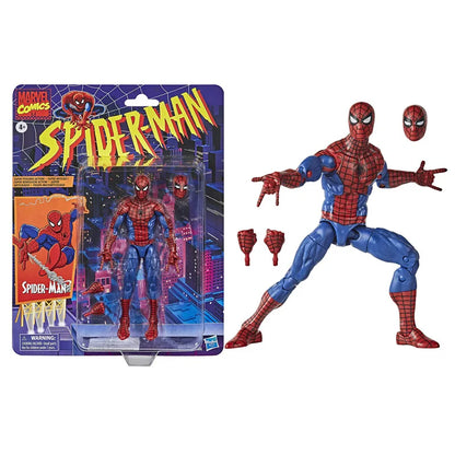 Spider-Man Venom Action Figure - 1/12 Scale Spider-Punk Carnage 2099 Deadpool Gwen Kraven Model Toy Gift