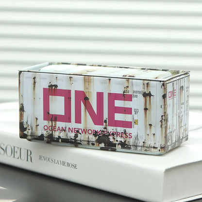 Mini Iron Storage Box - Creative Desktop Miniature Container for Small Items, Collectibles & Christmas Gifts