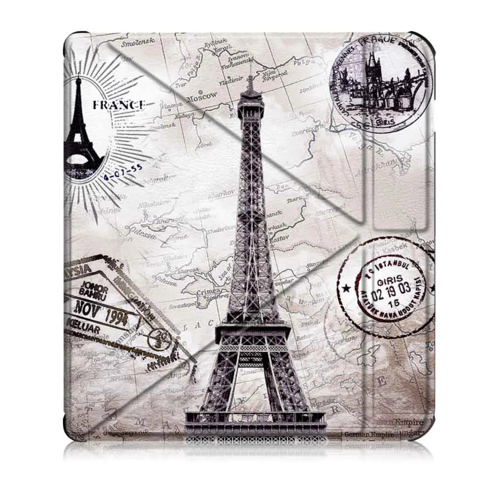 Kobo Sage 2021 Origami Leather Case — Thinnest Smart Cover for 8″ N777/N778K with Auto Wake/Sleep