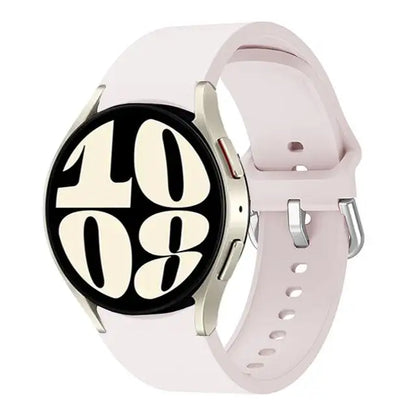 Samsung Galaxy Watch Silicone Sport Band - Replacement Strap for Galaxy Watch 4, 5, 6, 7, 5 Pro and Classic 40mm, 44mm, 45mm