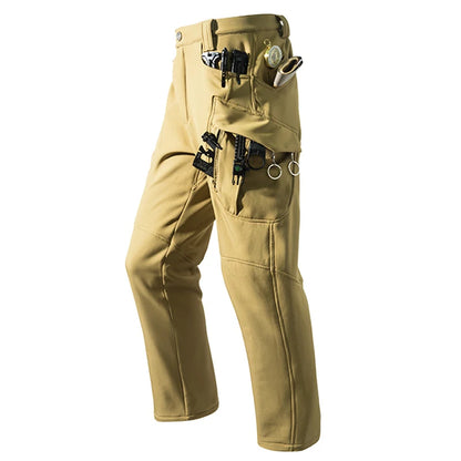 Men’s Fleece Softshell Cargo Pants M–5XL – Winter Outdoor Hiking, Fishing, Climbing & Camping Tactical Trousers