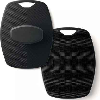 Soft Silicone Exfoliating Brush – Gentle Manual Body Cleanser & Massage Shower Scrubber for Men