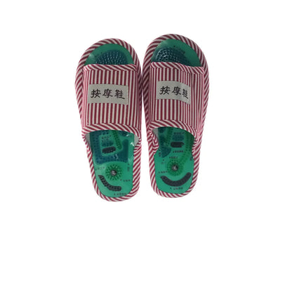 Acupuncture Foot Massage Slippers – Shiatsu Magnetic Health Sandals