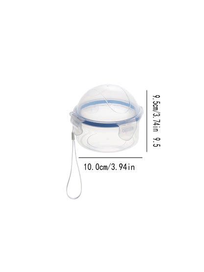 Fruit & Apple Preservation Box with Lid - Sealed Household Storage for Onion, Microwave Rice Heating Box