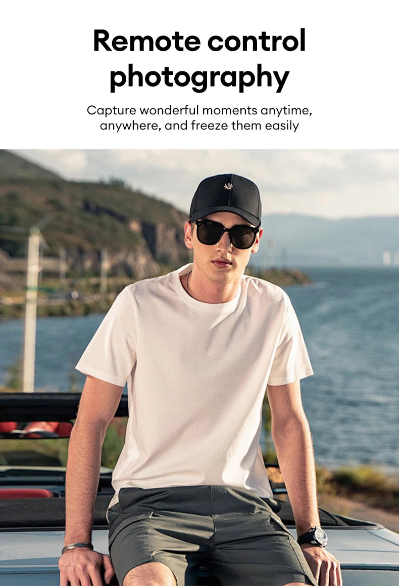 Choice HYUNDAI C8 Bluetooth 5.4 Glasses – Wireless Earphones with HD Mic, Multi-Function Keys, Driving Sunglasses (Lenovo C8 Compatible)