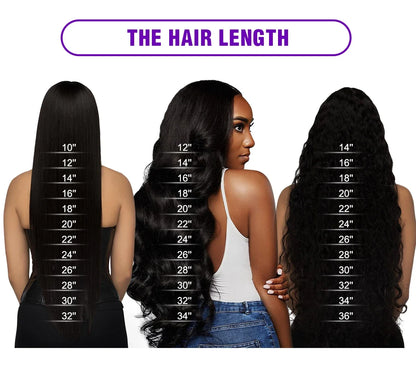 200 Density 30-40 Inch 13x6 HD Lace Frontal Body Wave Wig – Remy Human Hair, 13x4 Lace Front Wig for Black Women