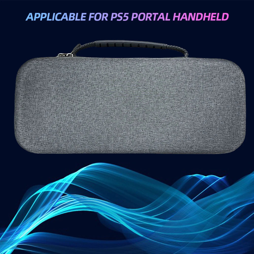 Sony PS5 PlayStation Portal Carrying Case – Shockproof Protective Travel Storage Bag for PS Portal Accessories
