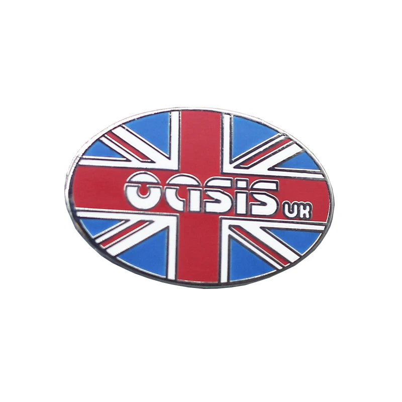 Worldwide Classic Band Logo Enamel Pin – Rap & Rock Music Badge for Hoodies, Backpacks, Decorative Accessories, Fan Gift