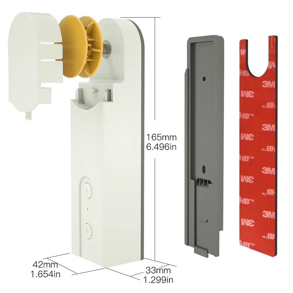 ZigBee Smart Roller Blind Motor - Tuya Smart Life App Drive Hub with Alexa & Google Home Voice Control