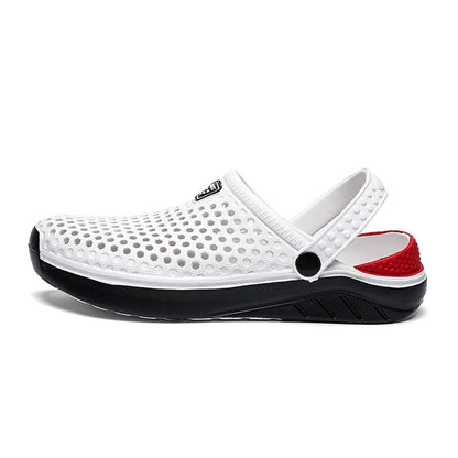 Unisex Fashion Beach Sandals – Waterproof Anti-Slip Flip Flops with Thick Sole for Men & Women