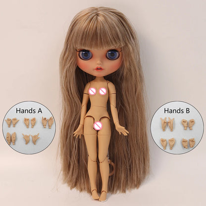 ICY DBS Blythe 1/6 BJD Doll – 30cm Tan Skin Matte Face Jointed Body, Anime Girl Toy Gift