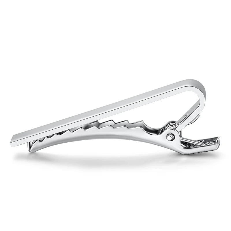 Metal Tone Tie Clip: Fashionable Necktie Accessory for Men - Simple Bar Clasp for Practical Mens Collar Clip Style