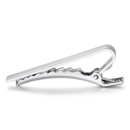 Metal Tone Tie Clip: Fashionable Necktie Accessory for Men - Simple Bar Clasp for Practical Mens Collar Clip Style