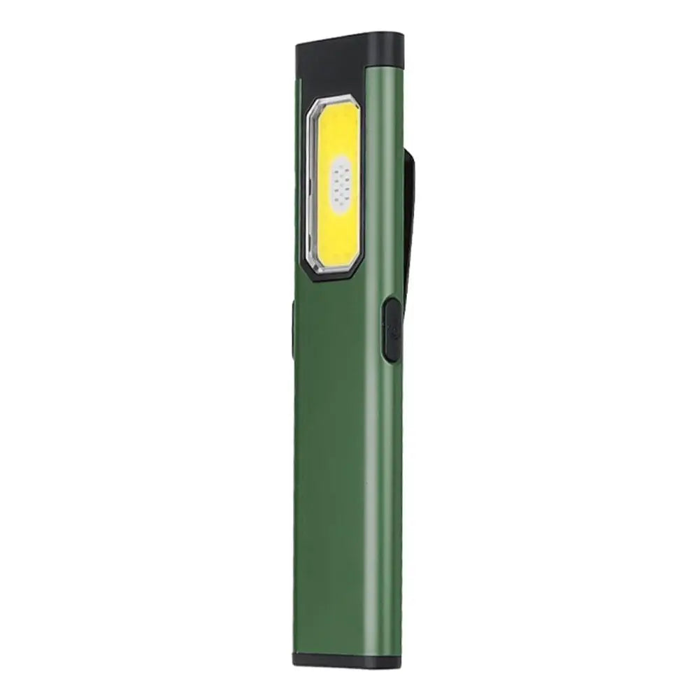Rechargeable 550LM LED Keychain Flashlight — Mini Pocket Torch Lantern with Magnet for Emergency & Work