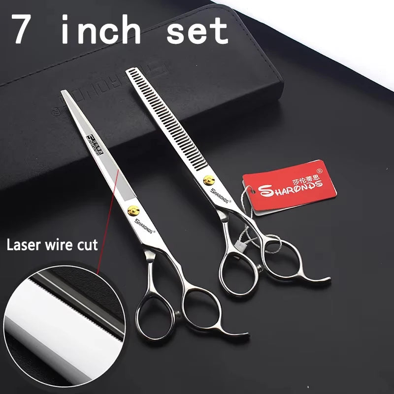 Professional Japanese Hair Cutting & Thinning Scissors – 6''/6.5''/7''/7.5'' Sharp Barber Shears for Salon & Home Use