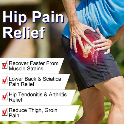 Professional Hip Brace – Thigh Compression Sleeve for Sciatica, Hamstring & Groin Pain Relief