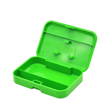 CRUSHER Rolling Paper Tobacco Box – 110mm×75mm Plastic Storage Case for Dry Herbs, Spices & Smoking Accessories