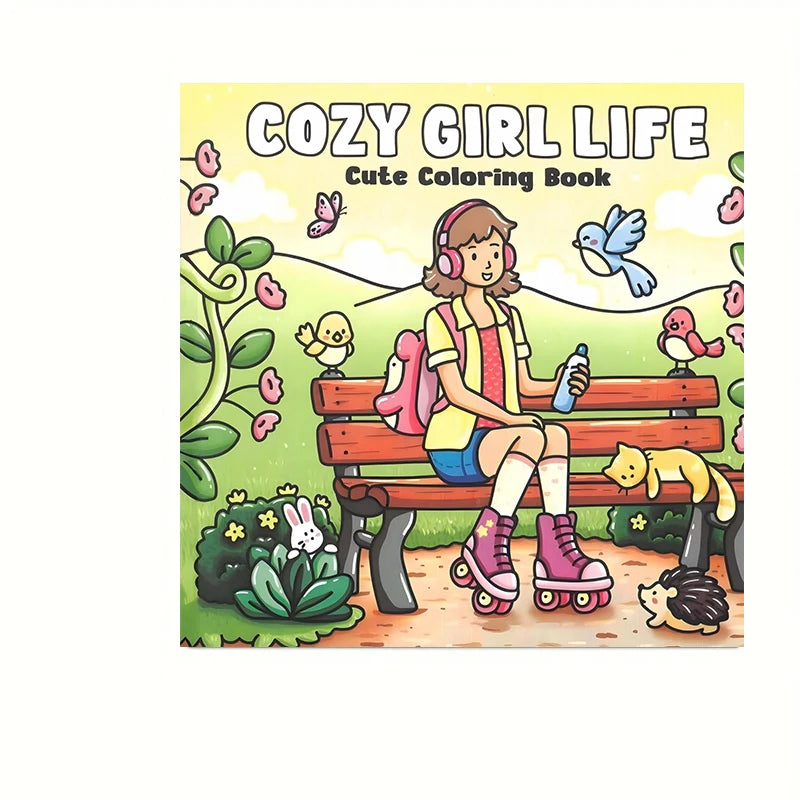 28 Pages Love Style Coloring Book for Adults - Creative Coloring and Drawing Book for Christmas & Thanksgiving