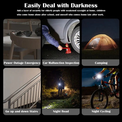230 Lumens Type-C Mini LED Flashlight - Portable USB-C Emergency Light with Lanyard for Outdoor Use