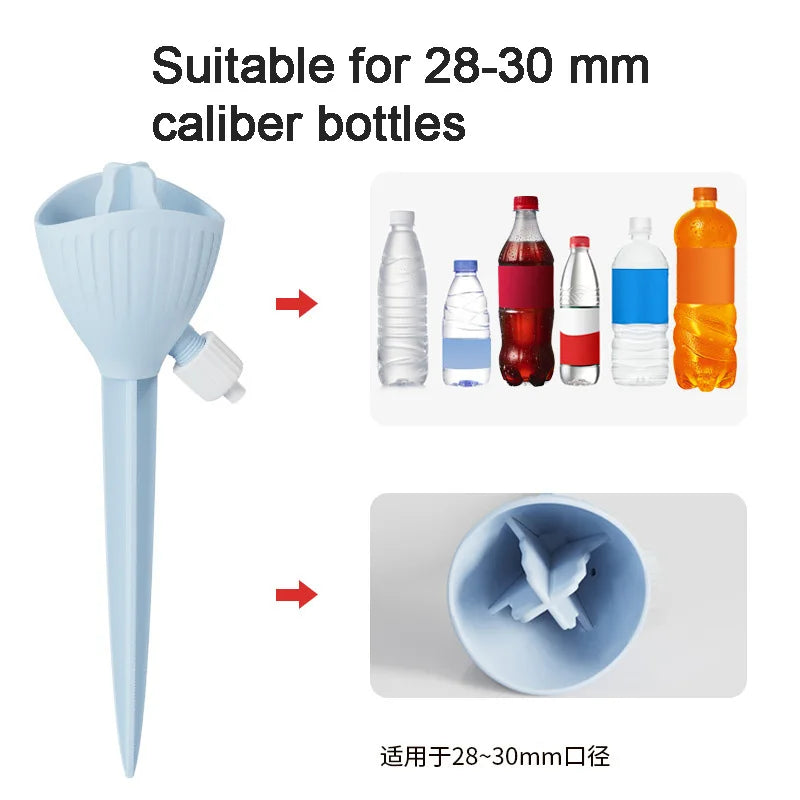 Flower Watering Device – Automatic Dripper with Adjustable Flow Rate for Plants, Water Seepage Irrigator