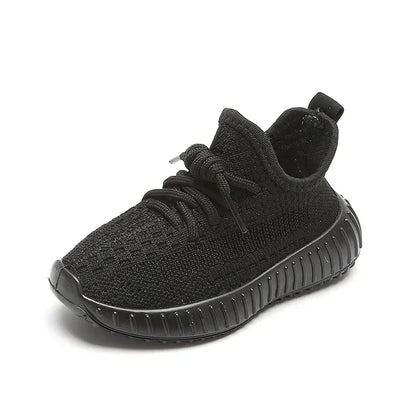 New Kids Fashion Sneakers – Breathable, Soft Bottom Casual Running Shoes for Boys & Girls