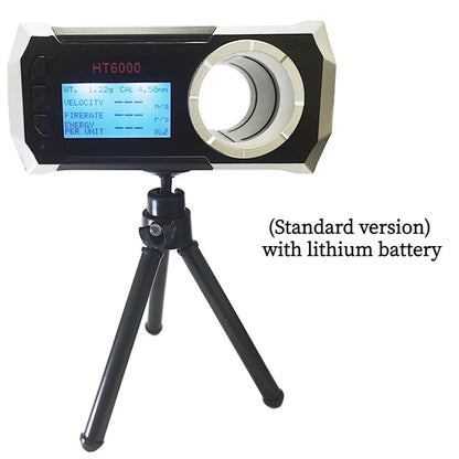 LCD Screen Bullet Firing Speed Chronograph HT6000 – Shooting Velometer for Air Gun, Paintball Gun, and Smart Speed Tester with APP