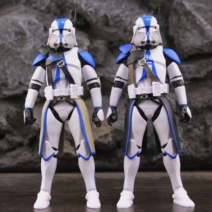 Star Wars 6" Action Figures – 501st Legion ARC & ARF Troopers, Rex, Jesse, Bane, Denal, Tup, Dogma Clone Toy