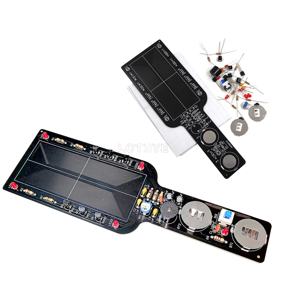 Mini Handheld Metal Detector - DIY Electronic Soldering Assembly Kit for School Training, Learning and Fun Projects