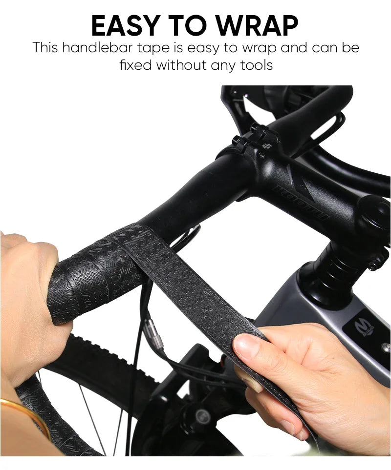 BUCKLOS Bicycle Handlebar Tape – Anti-Slip Waterproof Road Bike Bar Wrap for Cycling Accessories