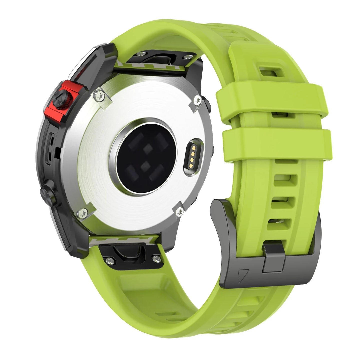 Silicone Watch Strap for Garmin Fenix 7X/7/7S/6/6X/5X/5S/3HR/945/935 – QuickFit 20/22/26mm Wrist Band