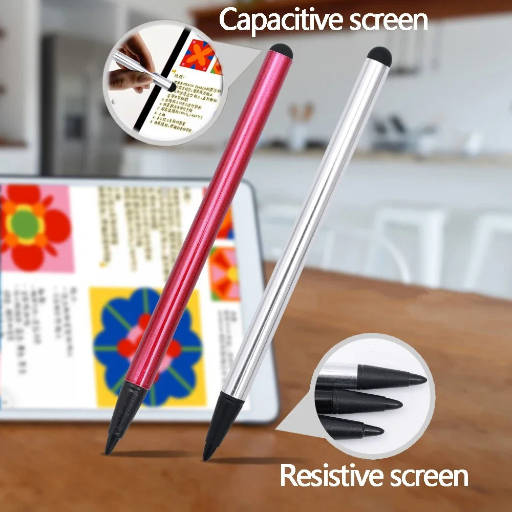 Universal Touchscreen Stylus Pens - Capacitive/Resistive Rubber Pen for Smartphones and Tablets | Compatible with iPhone, iPad, Samsung