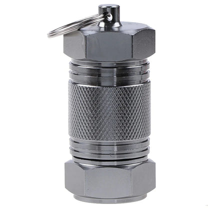 Waterproof Aluminum Pill Case – Capsule Container for Medicine & Outdoor Emergency Storage