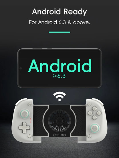 DATA FROG X3 Wireless Game Controller — Android Controller for Samsung Galaxy, Compatible with PUBG Mobile
