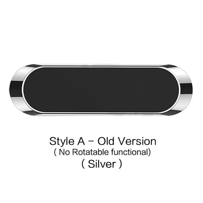 STONEGO 360° Rotating Metal Magnetic Phone Holder – Zinc Alloy Car Mount for Cellphones