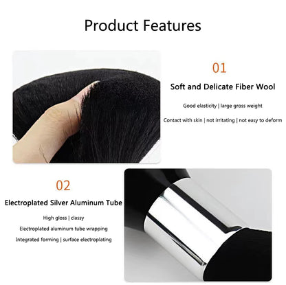 Hairdressing Soft Brush – Salon Cleaning Tool for Haircut, Barber, Home Hairbrush & Makeup Sweeping Brush