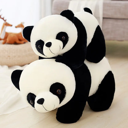 Baby Panda Plush Toy - Soft Stuffed Animal Pillow Doll for Boys, Girls & Home Decor