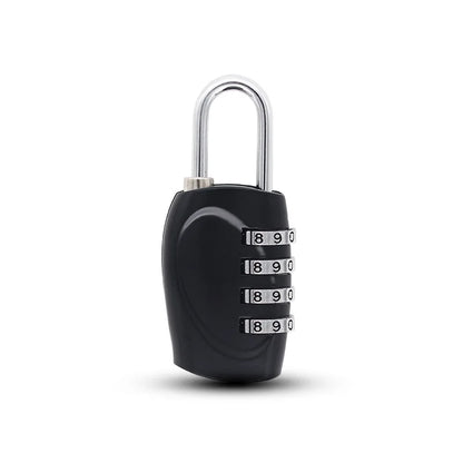 Popular 4-Digit Combination Padlock – 6-Color Anti-Theft Gym Locker & Luggage Safety Lock (Zinc Alloy)