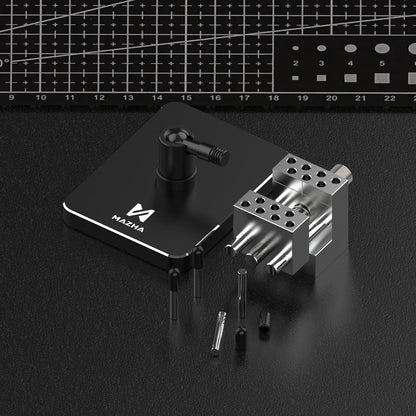 MAZHA T0010 Mini Table Vise - 2-in-1 Adjustable Precision Clamp for Modeling Hobby DIY Projects