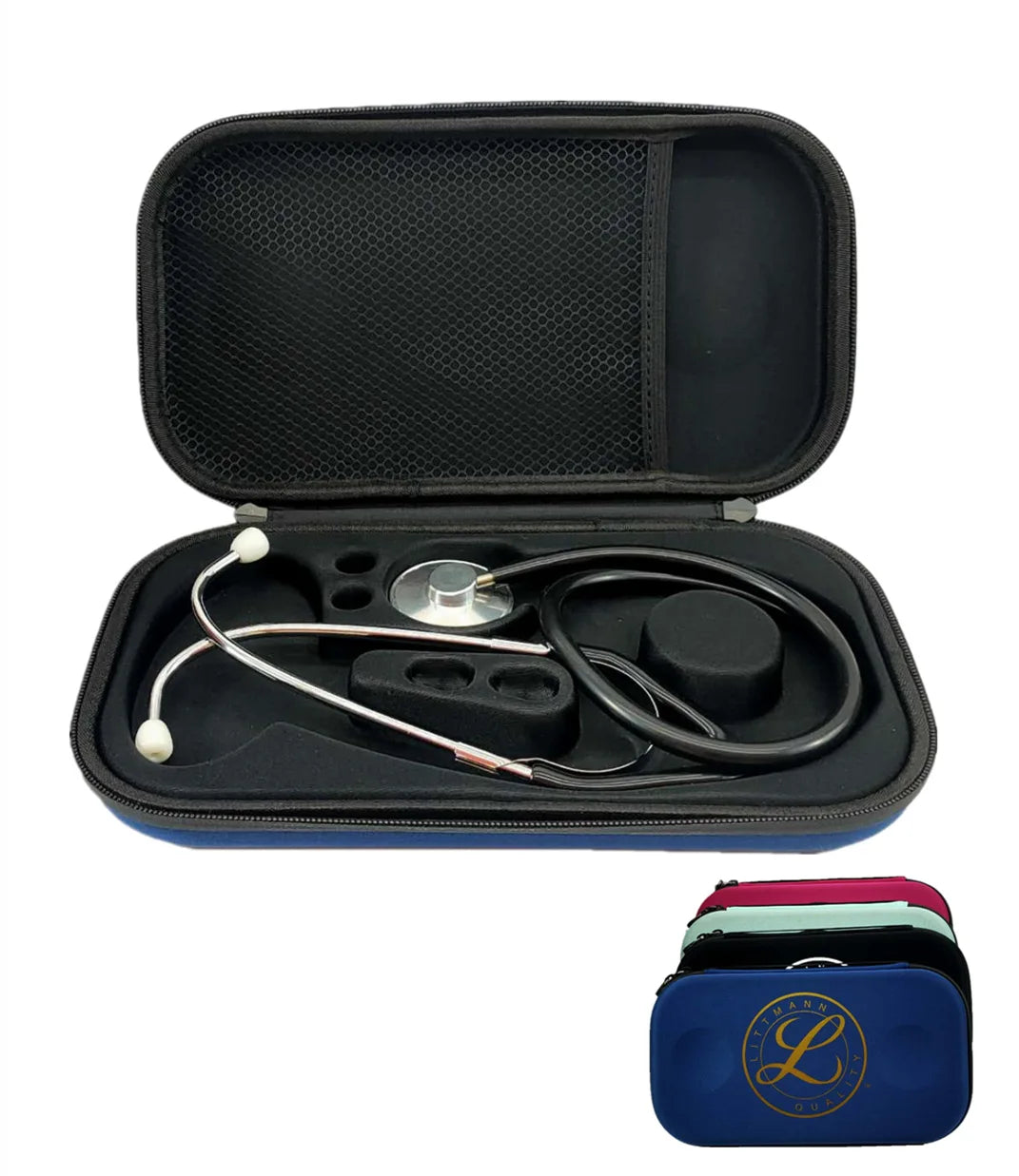 3M Littmann Classic III Stethoscope Case - Portable Carrying Storage Bag for Doctors & Medical Equipment Accessories