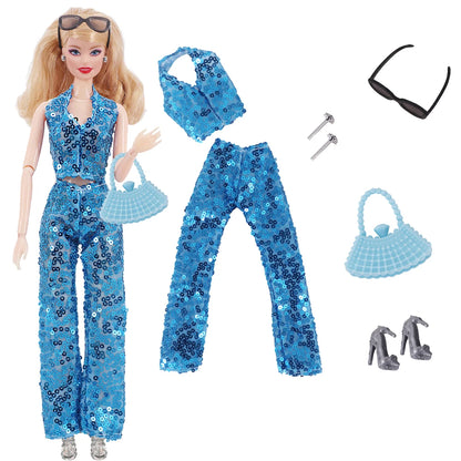 30cm Doll Clothes & Accessories – Dress for Babi, Blyth, 1/6 BJD Dolls, Birthday & Christmas Gift for Girls