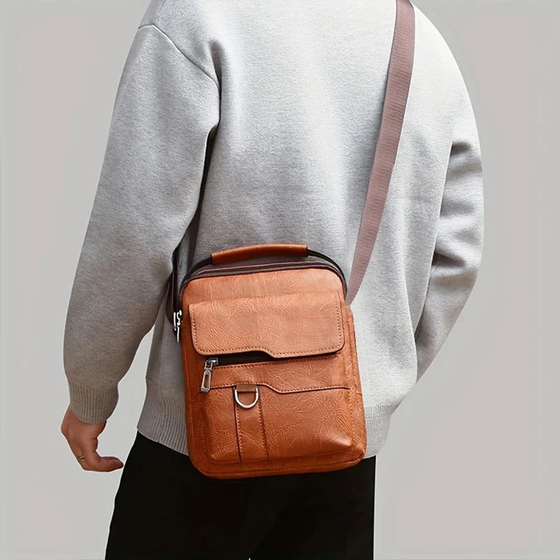 Fashionable PU Bag – Lightweight Versatile Tote with Adjustable Shoulder Straps for Daily Use and Travel