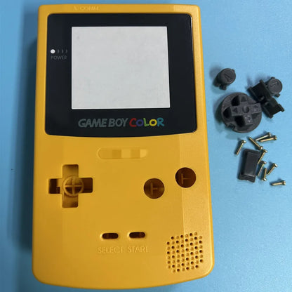 Game Boy Color Replacement Shell - Limited Edition Luminous Housing Case & Accessories