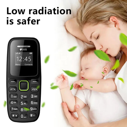 SERVO BM310 Mini Mobile Phone – Dual SIM, Call Recording, Magic Voice, Blacklist, MP3 Player, 2G Tiny Button Cellphone