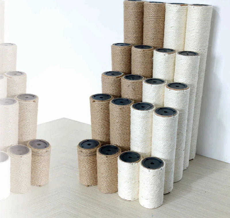 Cat Scratching Post Replacement – Sisal Rope DIY Cat Tree Tower Climbing Frame & Furniture Protector