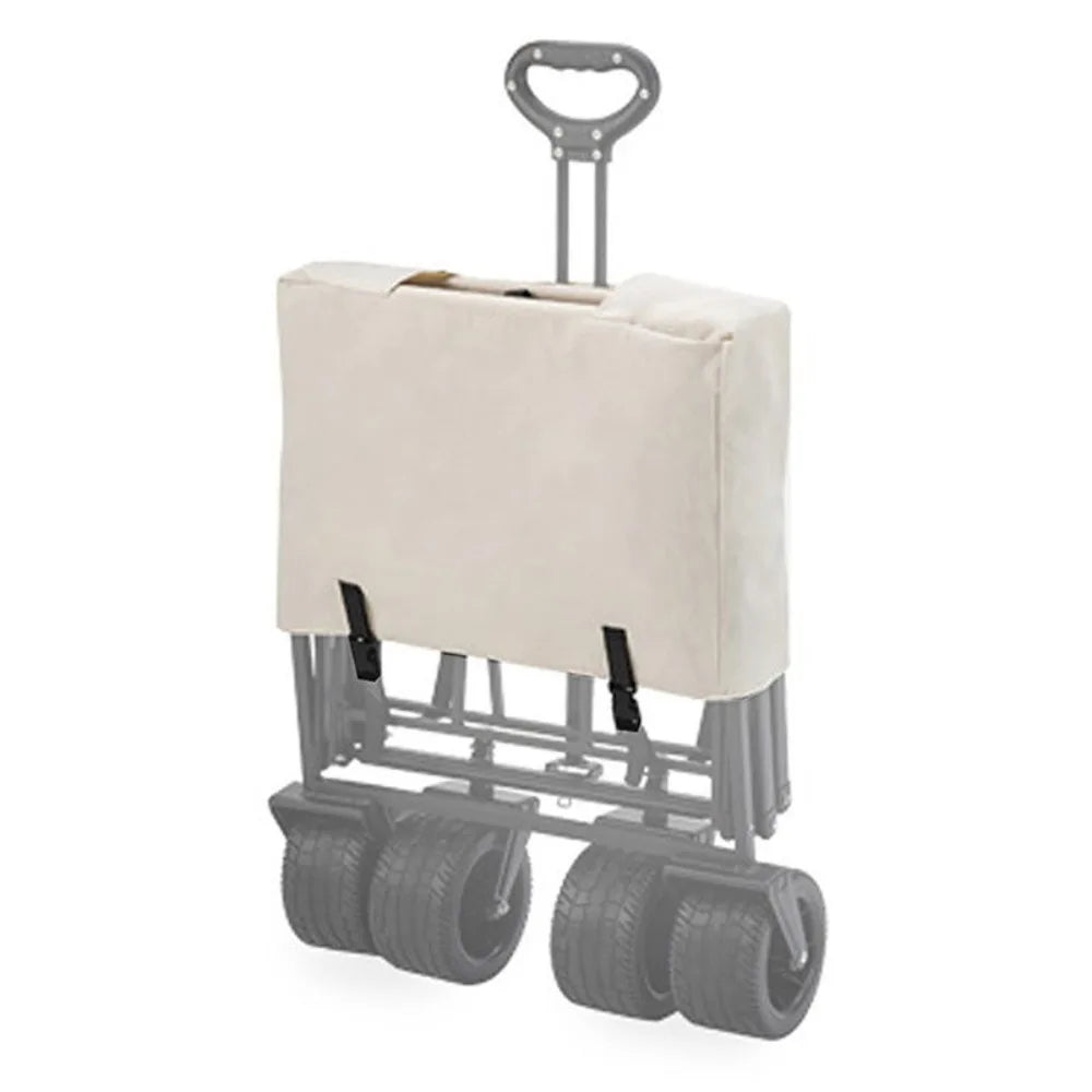 Universal Folding Trolley Storage Bag - Portable Sun & Dust Protection Cover for Camping Trailers