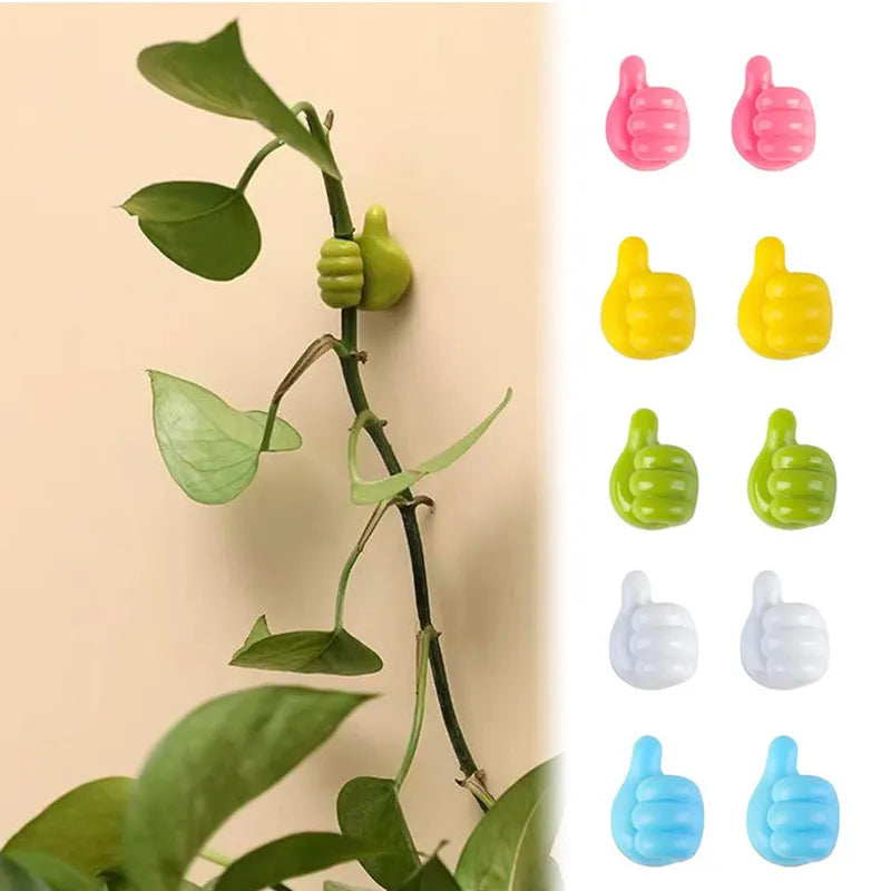 Hand-shaped Rubber Glasses Holder: Self-Adhesive Mini Hook for Cable, Power Cord, Charging Line - Car Storage Organizer & Decorative Gadget