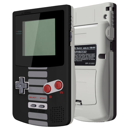 eXtremeRate Game Boy Color GBC Replacement Shell - IPS-Ready Full Housing with Buttons, NES & Gray Styles