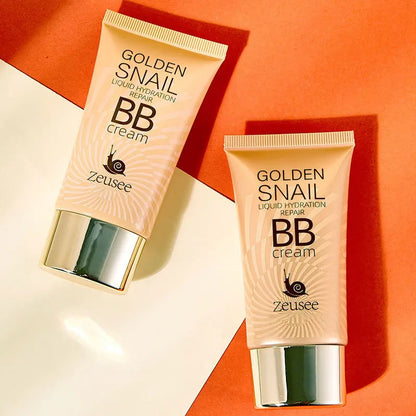 BB Cream Liquid Foundation – Full Coverage Natural Concealer Makeup Base, Long-Lasting Oil Control Face Cosmetics for Women