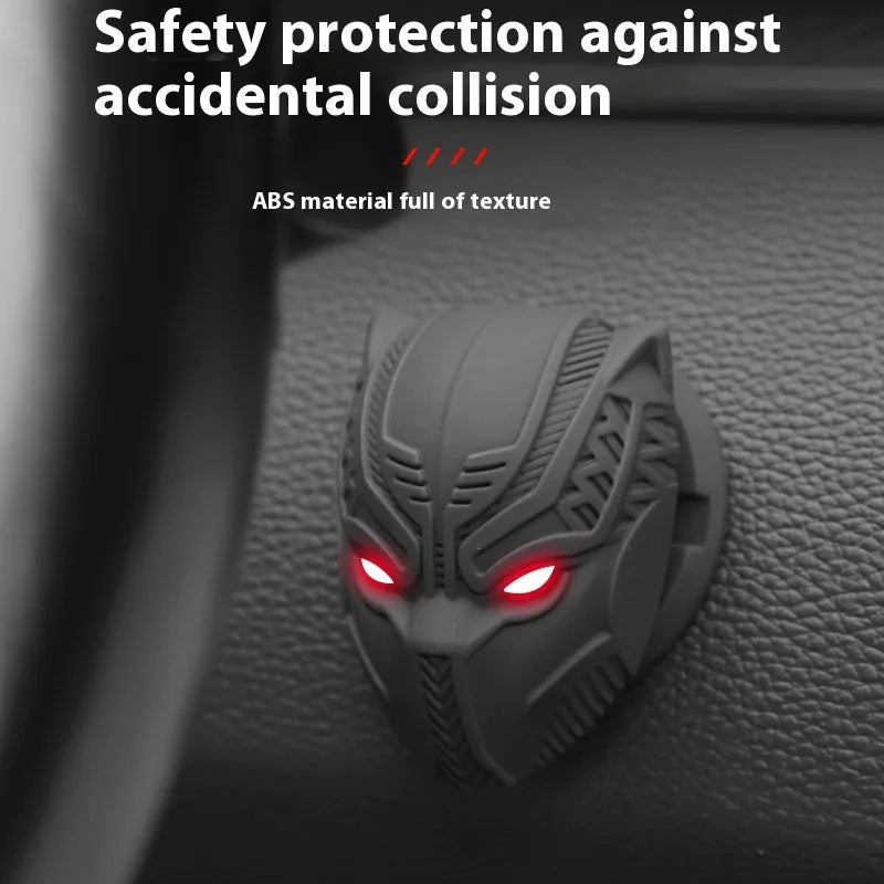 Car One-Button Start Cover Sticker – Anti-Scratch Protective Decoration, Universal Fit for Easy Installation
