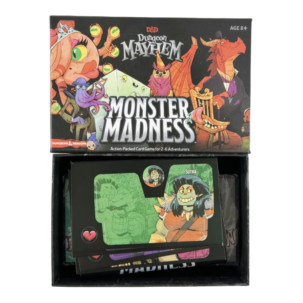 Dungeon Mayhem Card Game - Family Fun Board Game Deck for Party Play & Strategy Entertainment